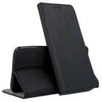 Кожен калъф тефтер и стойка Magnetic FLEXI Book Style за Samsung Galaxy S23 SM-S911B черен 